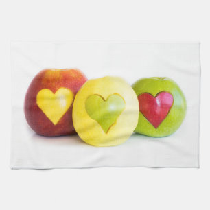 Linge De Cuisine Trois pommes