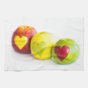 Linge De Cuisine Trois pommes
