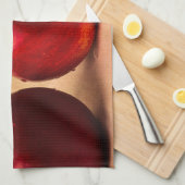 Linge De Cuisine Trois Pommes Et Demi (Quart Plié)