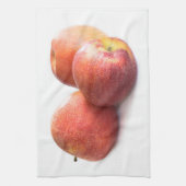 Linge De Cuisine Trois pommes rouges (Vertical)