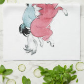Linge De Cuisine Trois poneys (Plié)