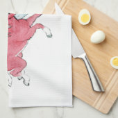 Linge De Cuisine Trois poneys (Quart Plié)