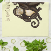 Linge De Cuisine Trois singes sages (Plié)