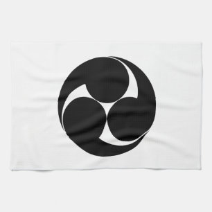 Linge De Cuisine Trois tourbillons sens horaire (Jinuki)