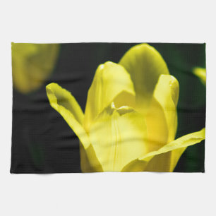 Linge De Cuisine Trois Tulipes Jaunes