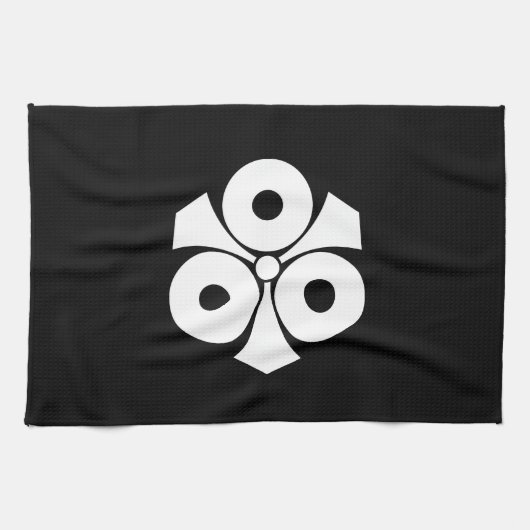 Linge De Cuisine Trois yeux de serpent avec épées (Horizontal)