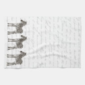 Linge De Cuisine Trois zèbres (Horizontal)