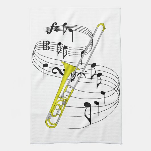 Linge De Cuisine Trombone (Vertical)