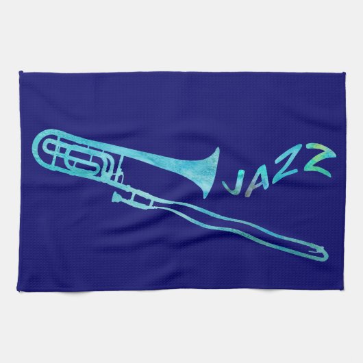 Linge De Cuisine Trombone de jazz (Horizontal)