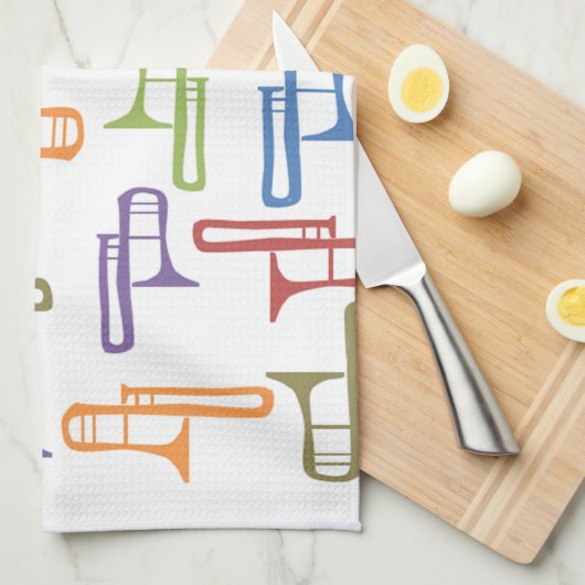 Linge De Cuisine Trombones (Quart Plié)