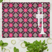 Linge De Cuisine Trompette rose (Plié)