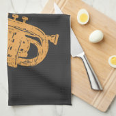 Linge De Cuisine Trompettes de bande marcheuse (Quart Plié)