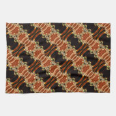 Linge De Cuisine Tronc d'or Feu Batik Cuisine Tea Cloth (Horizontal)