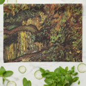 Linge De Cuisine Troncs d'arbres avec Ivy par Vincent van Gogh (Plié)