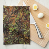 Linge De Cuisine Troncs d'arbres avec Ivy par Vincent van Gogh (Quart Plié)