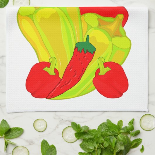 Linge De Cuisine Trop chaud ! (Plié)