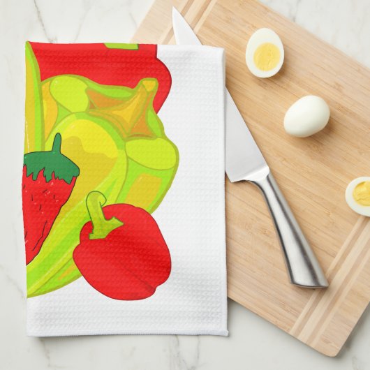 Linge De Cuisine Trop chaud ! (Quart Plié)