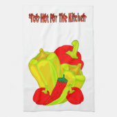 Linge De Cuisine Trop chaud ! (Vertical)