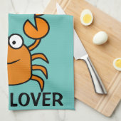 Linge De Cuisine Trop de crabe (Quart Plié)