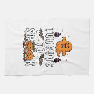 Linge De Cuisine Trop Mignon Fantôme Halloween Citrouilles Orange C