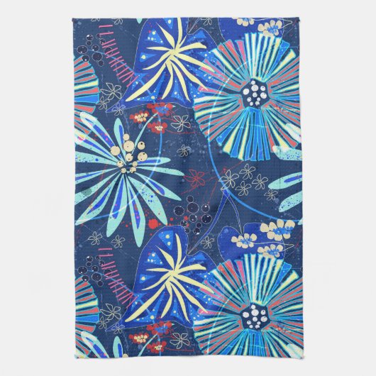 Linge De Cuisine tropical Abstrait (Vertical)