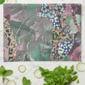 Linge De Cuisine Tropical Batik Animal Glitter Glam 2 (Plié)