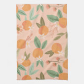 Linge De Cuisine Tropical Citrus Floral Rose (Vertical)