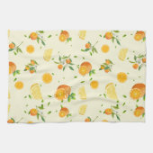 Linge De Cuisine Tropical Citrus SUMMER Orange lemon Slice (Horizontal)