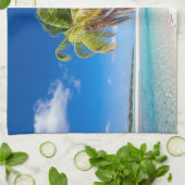 Linge De Cuisine Tropical coastline (Plié)