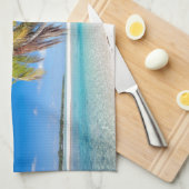 Linge De Cuisine Tropical coastline (Quart Plié)