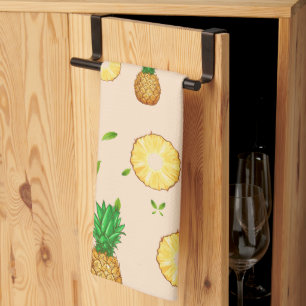 Linge De Cuisine TROPICAL ÉTÉ Aiguille FRUITS motif de tranche