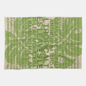 Linge De Cuisine Tropical Garden Wall Hanging et (Horizontal)