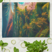 Linge De Cuisine Tropical Maui Island Paradise (Plié)