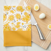 Linge De Cuisine Tropical Orange Slices Wedges Citrus Fruit d'été (Quart Plié)