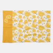 Linge De Cuisine Tropical Orange Slices Wedges Citrus Fruit d'été (Horizontal)