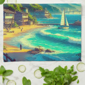 Linge De Cuisine Tropical Ryukyu Dreams (Plié)