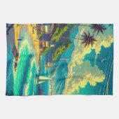 Linge De Cuisine Tropical Ryukyu Dreams (Horizontal)
