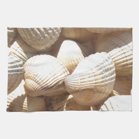 Linge De Cuisine Tropical Sunny Sea Shells (Horizontal)