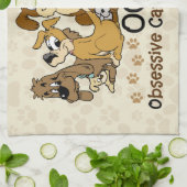 Linge De Cuisine Trouble obsessif de la canine (Plié)