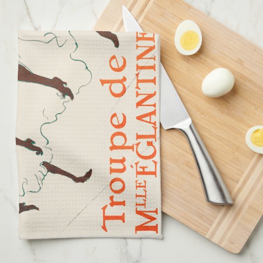 Linge De Cuisine Troupe de Mademoiselle Eglantine, Toulouse Lautrec (Quart Plié)