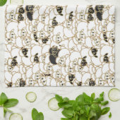 Linge De Cuisine troupeau des moutons (Plié)