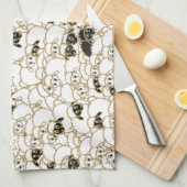 Linge De Cuisine troupeau des moutons (Quart Plié)