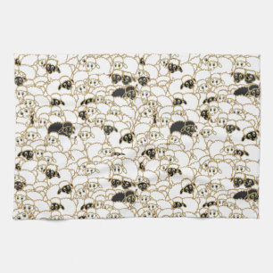 Linge De Cuisine troupeau des moutons