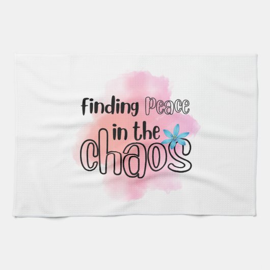 Linge De Cuisine Trouver la paix (Horizontal)