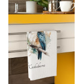 Linge De Cuisine True Blue Kookaburra, personnalisé