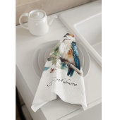 Linge De Cuisine True Blue Kookaburra, personnalisé