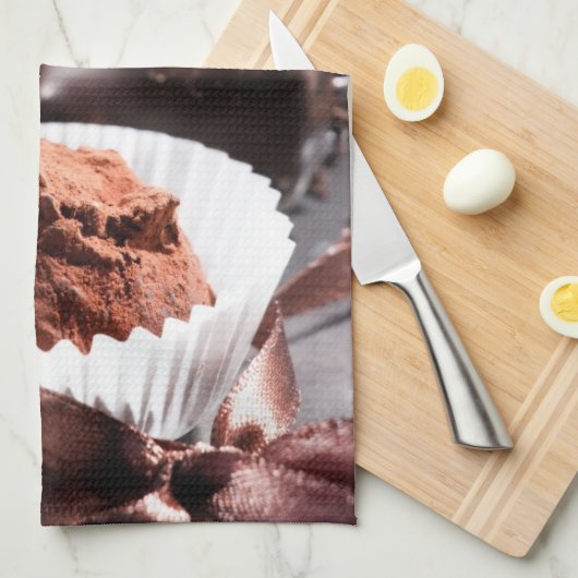 Linge De Cuisine Truffes de chocolat (Quart Plié)