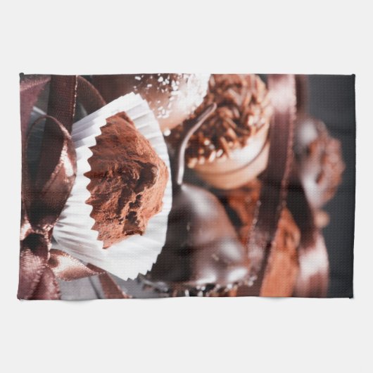 Linge De Cuisine Truffes de chocolat (Horizontal)