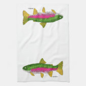 Linge De Cuisine Truite arc-en-ciel (Vertical)