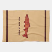 Linge De Cuisine Truite rustique (Horizontal)
